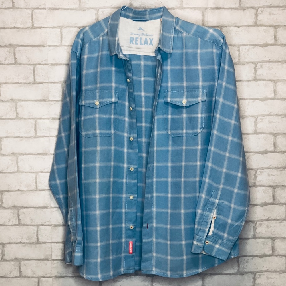 🏝Tommy Bahama RELAX Linen Shirt (L)
